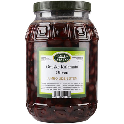 Se Oliven Kalamata U/sten Jumbo 1,9 Kg ✔ Kæmpe udvalg i  Ponte Sistoisto - Køb online på udsalg og tilbud lige nu ✔ Hurtig levering: 1 - 2 Hverdage samt billig fragt - Varenummer: BAR-1402446 og barcode / Ean: 5704658001468 på lager - Udsalg på Hjem og have | Køkken og spisestue | Barudstyr Spar op til 66% - Over 1112 kendte brands på udsalg