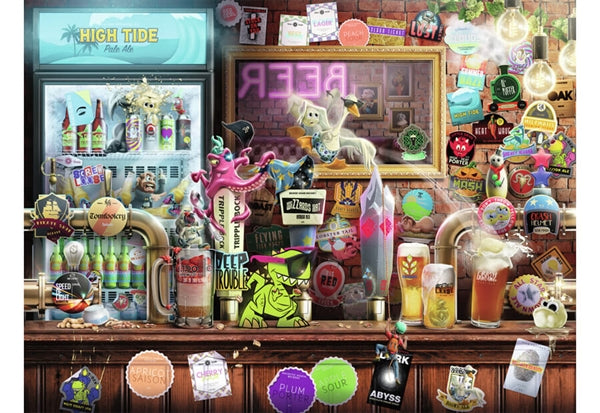 Ravensburger puslespil Craft Beer Bonanza med 1500 brikker