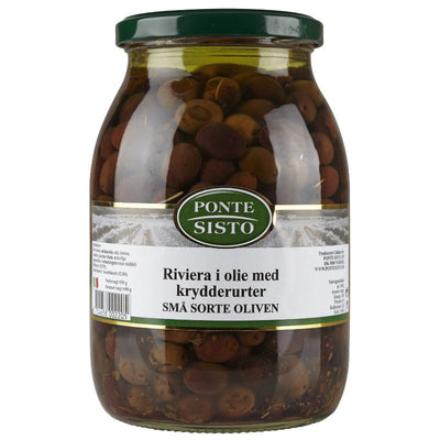 Se Oliven Sort Riviera i Olie/krydderurter 950 g ✔ Kæmpe udvalg i  Ponte Sistoisto - Køb online på udsalg og tilbud lige nu ✔ Hurtig levering: 1 - 2 Hverdage samt billig fragt - Varenummer: BAR-1402437 og barcode / Ean: 5704658002205 på lager - Udsalg på Hjem og have | Køkken og spisestue | Barudstyr Spar op til 61% - Over 1112 kendte brands på udsalg