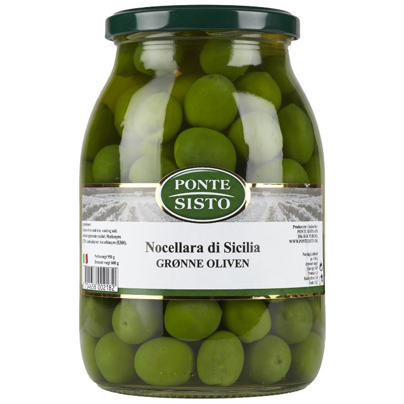 Se Oliven Grøn Nocellara Di Sicilia M/st 950 g ✔ Kæmpe udvalg i  Ponte Sistoisto - Køb online på udsalg og tilbud lige nu ✔ Hurtig levering: 1 - 2 Hverdage samt billig fragt - Varenummer: BAR-1402440 og barcode / Ean: 5704658002182 på lager - Udsalg på Hjem og have | Køkken og spisestue | Barudstyr Spar op til 59% - Over 1112 kendte brands på udsalg
