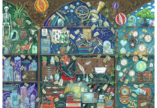 Ravensburger puslespil Cabinet of Curiosities med 1000 brikker