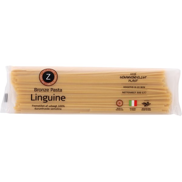 Se Pasta Linguine 500g Zelected ✔ Kæmpe udvalg i Zelected - Køb online på udsalg og tilbud lige nu ✔ Billig fragt og hurtig levering - Varenummer: Barlife-693569 og på lager - Udsalg på Höstrea Spar stort – op til 59% - Eksklusivt udsalg på over 2.739 mærker
