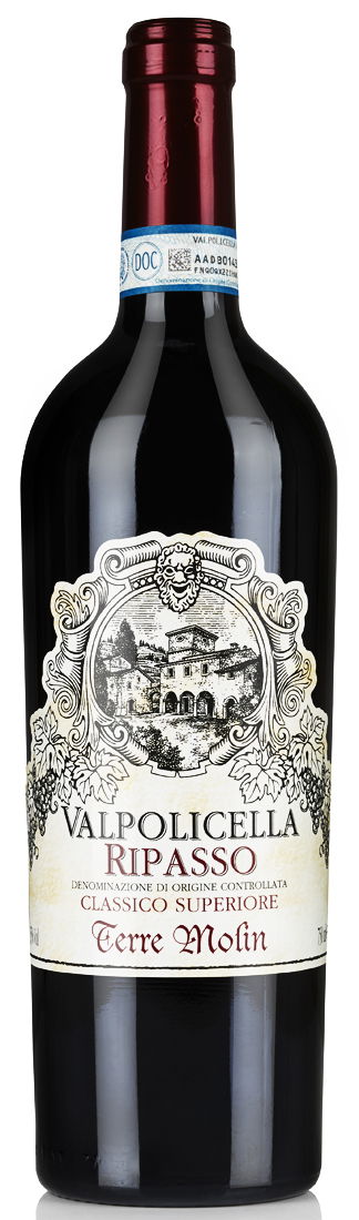 Se Valpolicella Superiore Ripasso Doc 0,75 L - Terre Molin ✔ Kæmpe udvalg i Terre Molin - Køb online på udsalg og tilbud lige nu ✔ Lav fragtpris og hurtig levering - Varenummer: Barlife-1496901 og 8013345000507 på lager - Udsalg på Höstrea Op til 57% rabat - Kendte mærker på udsalg – over 1.329 mærker