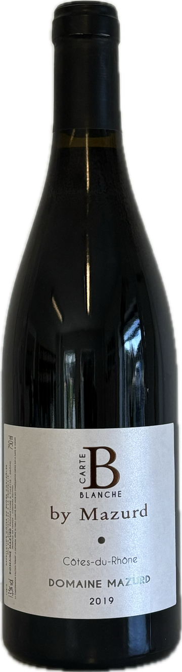 Se Carte Blanche CÃ´tes Du RhÃ´ne 0,75 L - Domaine Mazurd ✔ Kæmpe udvalg i Domaine Mazurd - Køb online på udsalg og tilbud lige nu ✔ Super billig fragt og lynhurtig levering - Varenummer: Barlife-1496914 og 5704658005947 på lager - Udsalg på Höstrea Store besparelser – op til 71% - Spar stort på mere end 2.739 mærker
