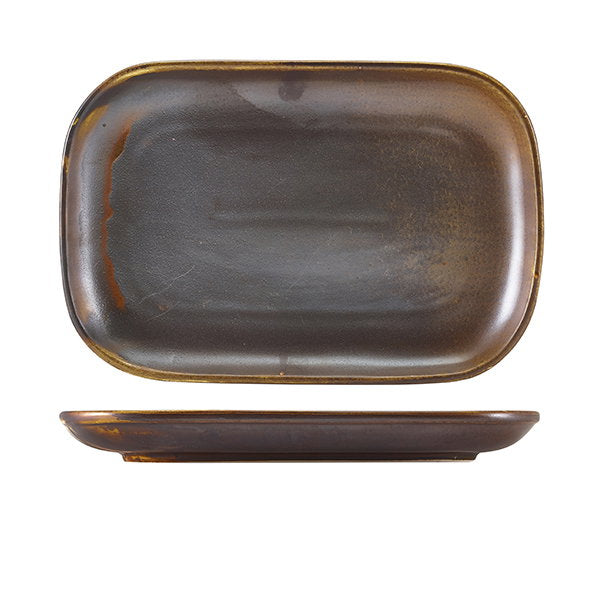 Se Terra Porcelain Rustic Kobberrektangulær Plade 29 x 19,5 Cm ✔ Kæmpe udvalg i Genware - Køb online på udsalg og tilbud lige nu ✔ Billig fragt og hurtig levering - Varenummer: Barlife-1552847 og 5020403220671 på lager - Udsalg på Køkken - Borddækning - Tallerkener - Rustikt Kobber Terra Porcelæn Store besparelser – op til 77% - Spar stort på mere end 2.739 mærker