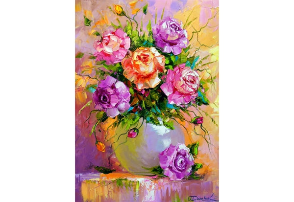 Enjoy puslespil Bouquet of Roses med 1000 brikker