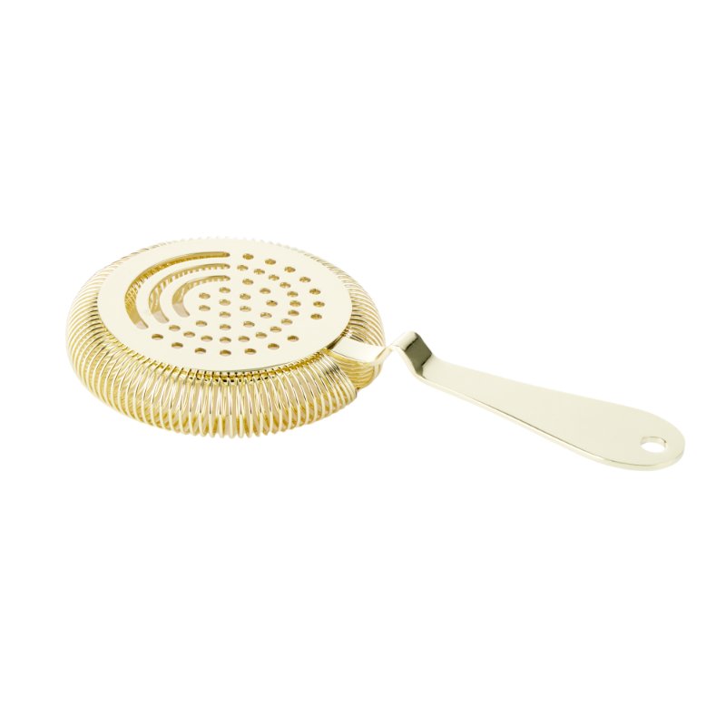 Se Cocktail Strainer Guld 18,5x9,5 Cm Rustfrit Stål ✔ Kæmpe udvalg i Bolig Magasin - Køb online på udsalg og tilbud lige nu ✔ Super billig fragt og lynhurtig levering - Varenummer: Barlife-1554276 og 5056288464220 på lager - Udsalg på Barudstyr Store besparelser – op til 67% - Store besparelser på over 2.739 mærker