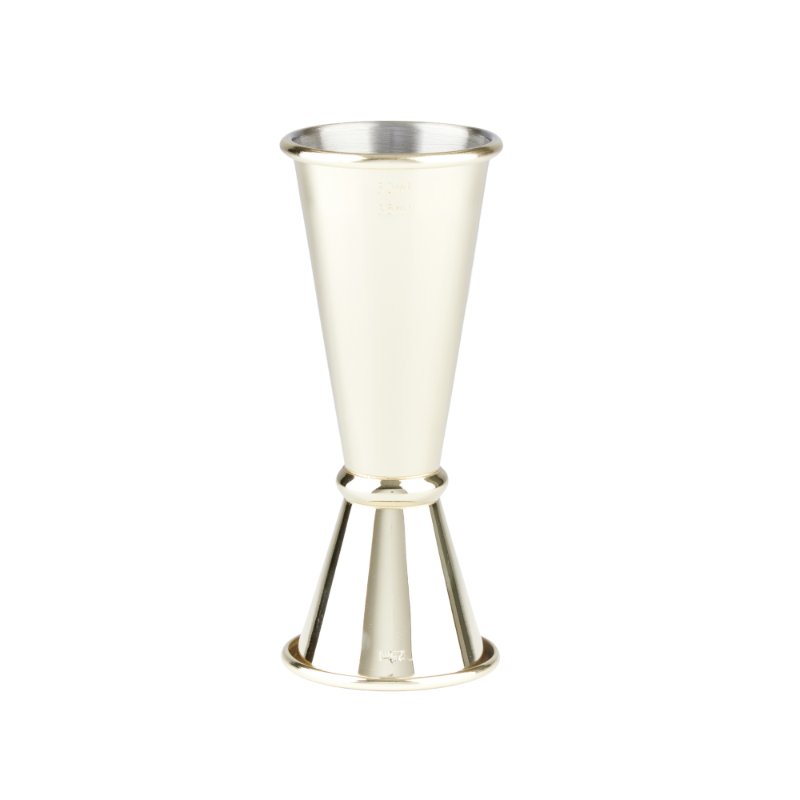 Se Jigger Guld 25/50ml Målebæger i Stål ✔ Kæmpe udvalg i Bolig Magasin - Køb online på udsalg og tilbud lige nu ✔ Super billig fragt og lynhurtig levering - Varenummer: Barlife-1554130 og 5056288463957 på lager - Udsalg på Barudstyr Få op til 69% i rabat - Find over 1.798 mærker på udsalg