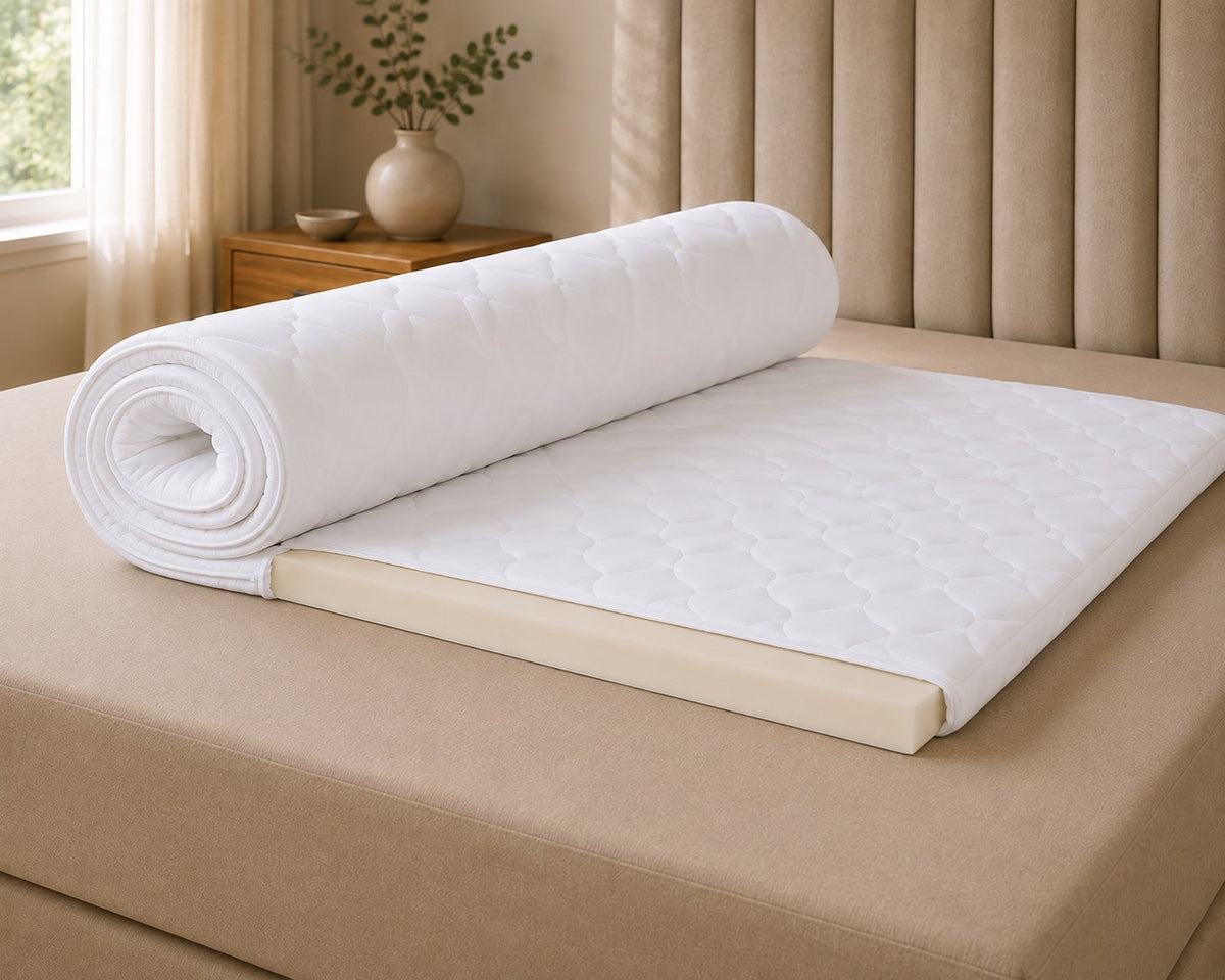 Visco topmadras 6 cm i størrelsen 80 x 200 cm fra Sengesnedkeren