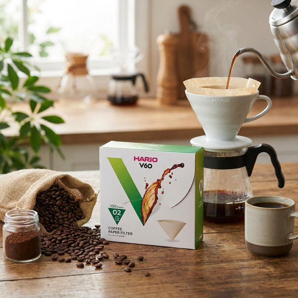 Se V60 Papirfilter 02 Natur 100 Stk. Æske Hario ✔ Kæmpe udvalg i HARIO - Køb online på udsalg og tilbud lige nu ✔ Billig fragt • Hurtig levering - Varenummer: Barlife-1492652 og 4977642723818 på lager - Udsalg på Køkken - Kaffe og Te Udstyr - Pour Over Kaffe Få op til 69% i rabat - Shop udsalg fra mere end 1.798 mærker