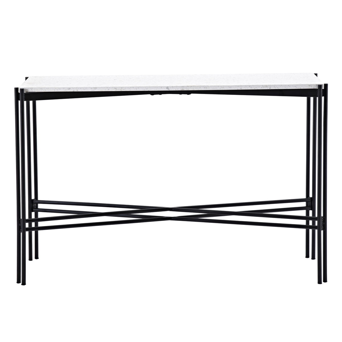 Se VENTURE DESIGN Razzia sidebord - hvid terrazzo og sort metal (110x30) ❤ Kæmpe udvalg i Venture Design - Køb online på udsalg og tilbud lige nu ❤ Billig fragt • Hurtig levering - Varenummer: Boboonline-50429 og barcode / Ean: 7350107087354 på lager - Udsalg på Møbler,Borde,Hjørneborde og sideborde,
Borde til stuen,
Dagligstue,
Borde,
Møbler,
Sa Spar stort – op til 53% - Over 2.739 brands med kæmpe udsalg