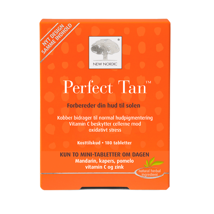Se New Nordic Skin Care Perfect Tan 180 tabl. ✔ Kæmpe udvalg i Bolig Magasin - Køb online på udsalg og tilbud lige nu ✔ Lav fragtpris og hurtig levering - Varenummer: Helsegrossisten-45183 og 5021807451838 på lager - Udsalg på Sundhed > New Nordic > Sol & Selvbruner Spar helt op til 79% - Over 2.739 kendte mærker på udsalg