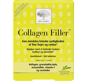 Se New Nordic Skin Care Collagen Filler 180 tabl. ✔ Kæmpe udvalg i New Nordic - Køb online på udsalg og tilbud lige nu ✔ Billig fragt og hurtig levering - Varenummer: Helsegrossisten-45983 og 5021807459834 på lager - Udsalg på Sundhed > Hud > Collagen Op til 61% rabat - 2.739 mærker med vilde rabatter
