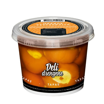 Se Orange Pebre Med Honning-sennep Ost 270g 160g Drænet ✔ Kæmpe udvalg i  Deli Drengene - Køb online på udsalg og tilbud lige nu ✔ Hurtig levering: 1 - 2 Hverdage samt billig fragt - Varenummer: BAR-1383930 og barcode / Ean: 5710908159216 på lager - Udsalg på Delikatesser | Tapas | Grønt på glas Spar op til 56% - Over 1312 kendte brands på udsalg