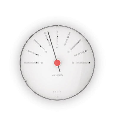 Se Arne Jacobsen - Bankers Hygrometer Ø12 cm hvid/sort/rød ❤ Stort online udvalg i Arne Jacobsen ❤ Meget billig fragt og hurtig levering: 1 - 2 hverdage - Varenummer: RKTK-AJ43685 og barcode / Ean: '5709513436850 på lager - Udsalg på Spar op til 51% - Over 1160 kendte mærker på udsalg