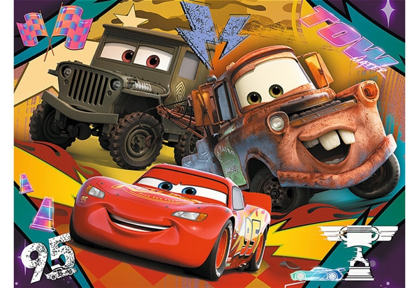 Trefl puslespil Disney Cars 3 med 30 brikker