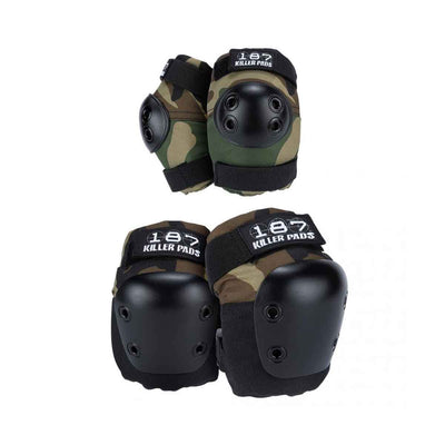 Se 187 Killer Pads Knæ og Albue Beskyttelsessæt Camo L/XL ✔ Kæmpe udvalg i  187 Killer Pads ✔ Hurtig levering: 1 - 2 Hverdage samt billig fragt - Varenummer: JUCO-187-PCO-0022 og barcode / Ean: '696859950797 på lager - Udsalg på Beskyttelsessæt Spar op til 67% - Over 1334 design mærker på udsalg