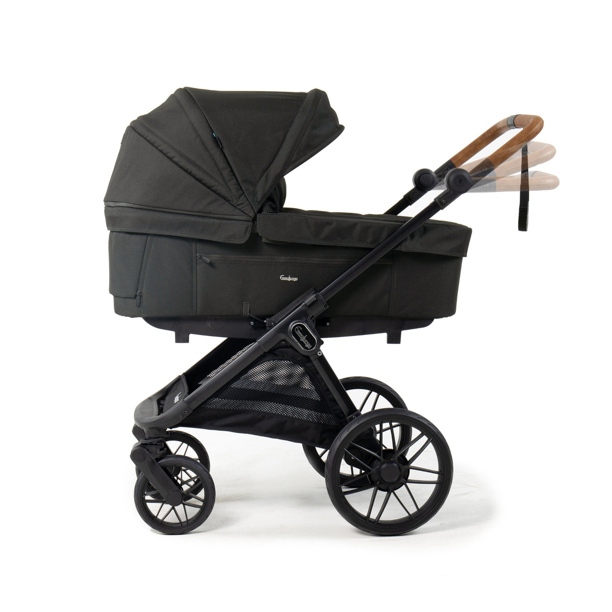 Emmaljunga Big Star Sento barnevogn i farven Outdoor Brown