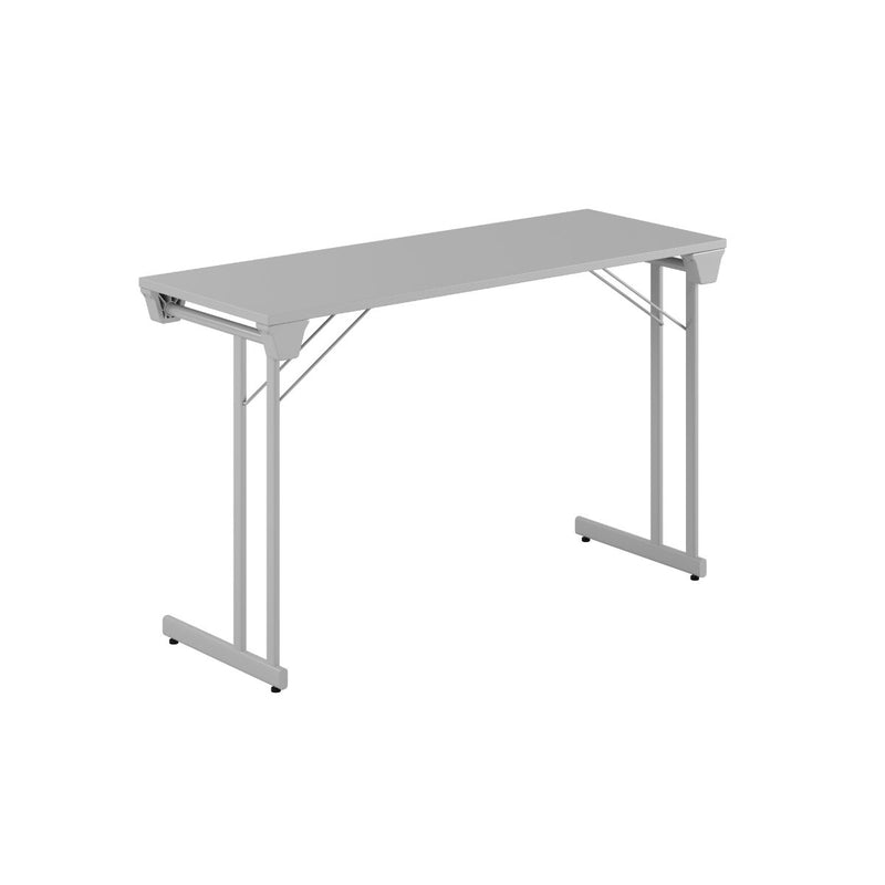 Kongress Style - 120x45cm - Sammenklappeligt bord - Grå-grå