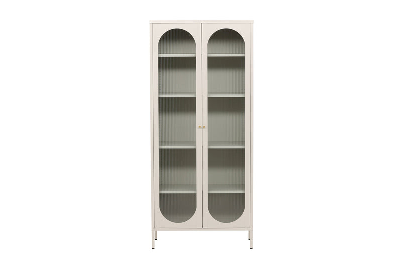 Se Venture Home - Lima vitrineskab, Beige, 80x180cm ✔ Kæmpe udvalg i  Venture Home - Køb online på udsalg og tilbud lige nu ✔ Hurtig levering: 1 - 2 Hverdage samt billig fragt - Varenummer: BGH-50406117015882 og barcode / Ean: 7340220809148 på lager - Udsalg på Best selling products Spar op til 58% - Over 1324 kendte brands på udsalg