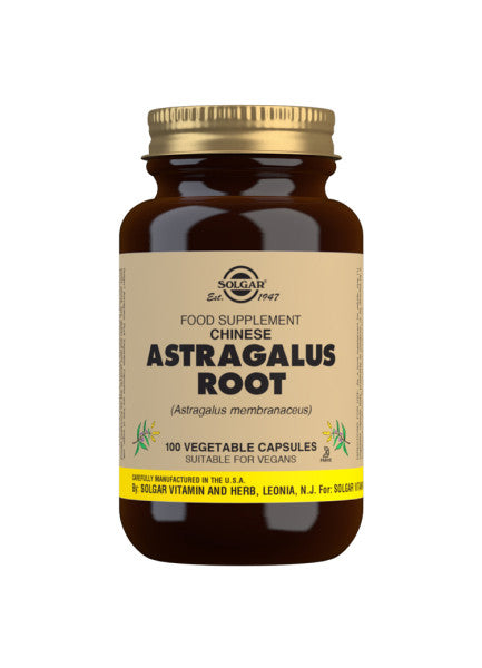 Pakke med Solgar Astragalus, 100 kapsler