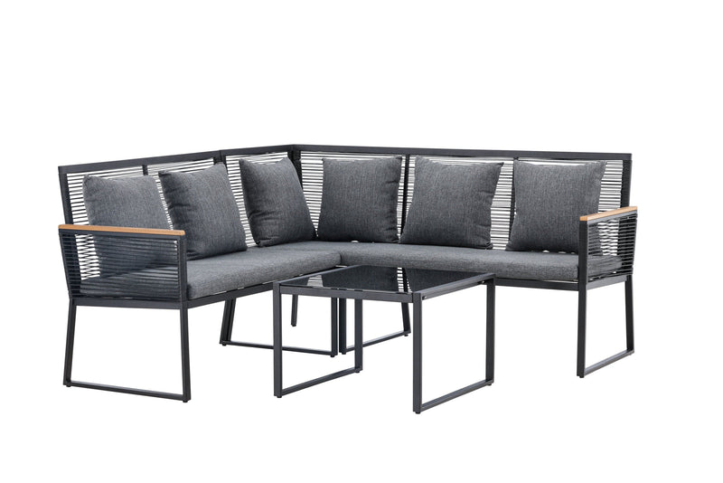 Se Venture Home - Lounge sæt, sort ❤ Kæmpe udvalg i Venture Home ❤ Hurtig levering: 1 - 2 Hverdage samt billig fragt - Varenummer: BGH-47935032754506 og barcode / Ean: &