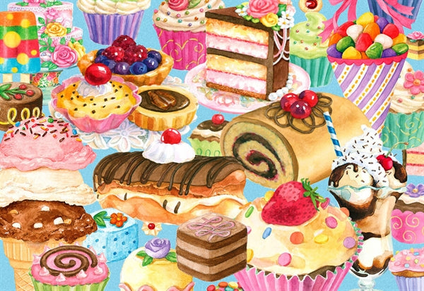 Enjoy puslespil Sweet Treats med 1000 brikker