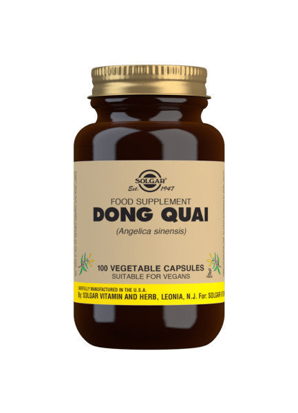 Pakke med Solgar Dong Quai, 100 kapsler