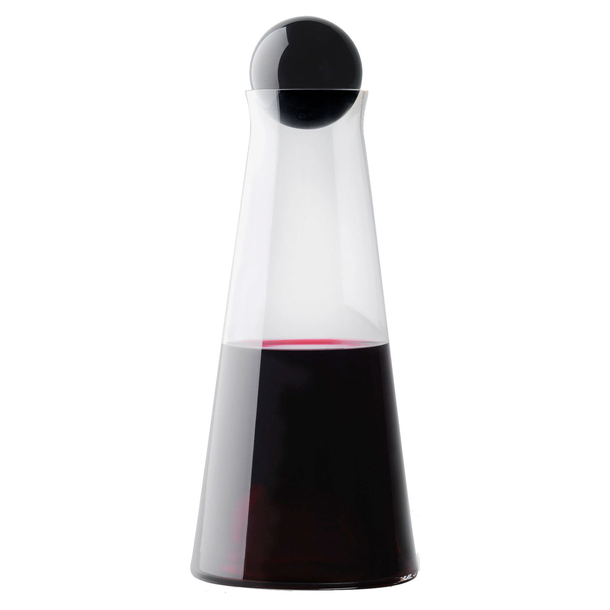 Design House Stockholm Fia karaffel på 1 liter i klar og sort