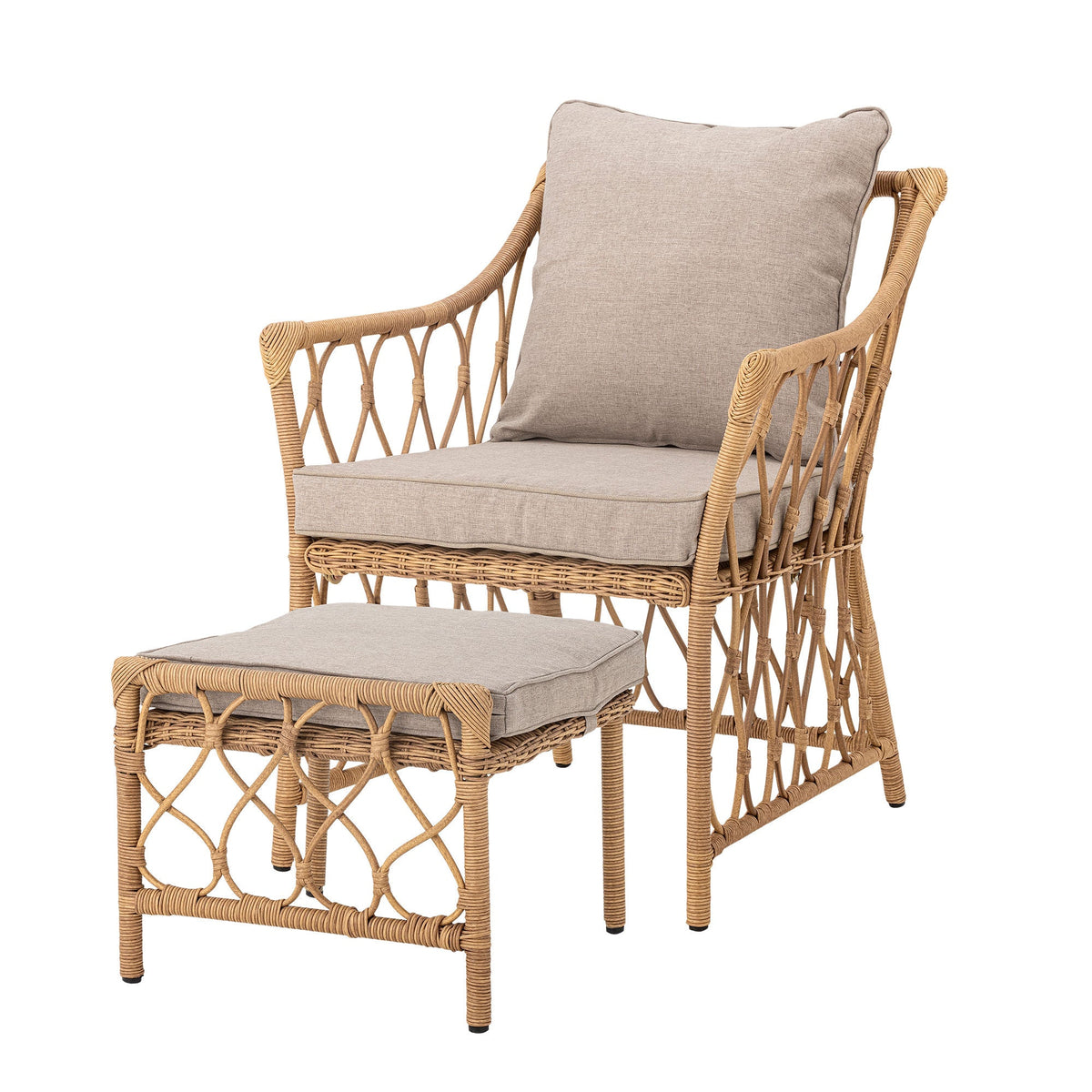 Se Bloomingville - Belluce Loungestol m. Taburet Polyrattan 2 stk ❤ Kæmpe udvalg i Bloomingville - Køb online på udsalg og tilbud lige nu ❤ Super billig fragt og lynhurtig levering - Varenummer: Bolig&Haven-60915939869002 og barcode / Ean: 5711173342877 på lager - Udsalg på Store besparelser – op til 77% - Udsalg på mere end 2.281 populære mærker