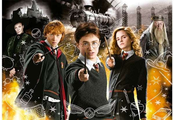 Puslespillet Harry Potter (Neon) fra Educa med 1000 brikker