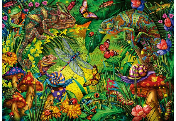 Educa puslespil Colourful Forest med 500 brikker