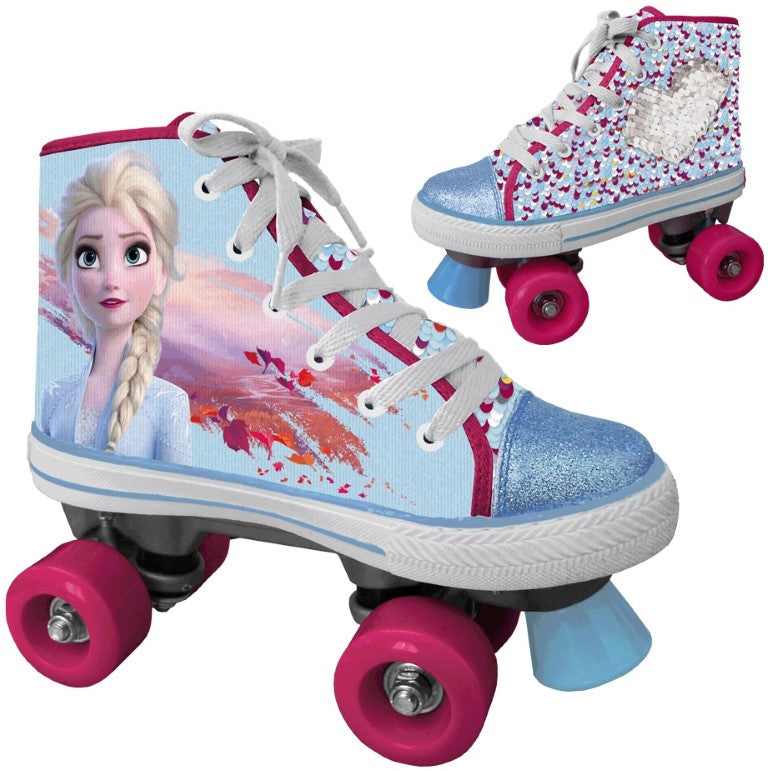 Se Disney Frost 2 Side-by-Side Rulleskøjter str. 33-34 ✔ Kæmpe udvalg i Sport1 - Køb online på udsalg og tilbud lige nu ✔ Meget billig fragt og hurtig levering - Varenummer: MMAction-1957400241 og 8005586201485 på lager - Udsalg på Side-by-Side Rulleskøjter til børn Store besparelser – op til 67% - Et af Danmarks største udvalg – 2.739+ mærker