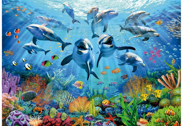 Educa puslespil med 500 brikker og motivet Party Under the Sea