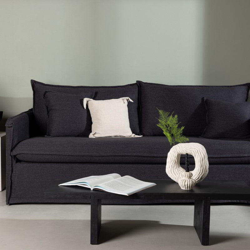 Se Stella - Sofa, 3-personers med stof i sort hør polyester ❤ Kæmpe udvalg i 3-nordic - Køb online på udsalg og tilbud lige nu ❤ Hurtig levering til lave fragtpriser - Varenummer: 3-nordic-5523 og barcode / Ean: på lager - Udsalg på Dagligstue - Sofaer Få op til 63% i rabat - Shop populære mærker fra over 2.739 brands
