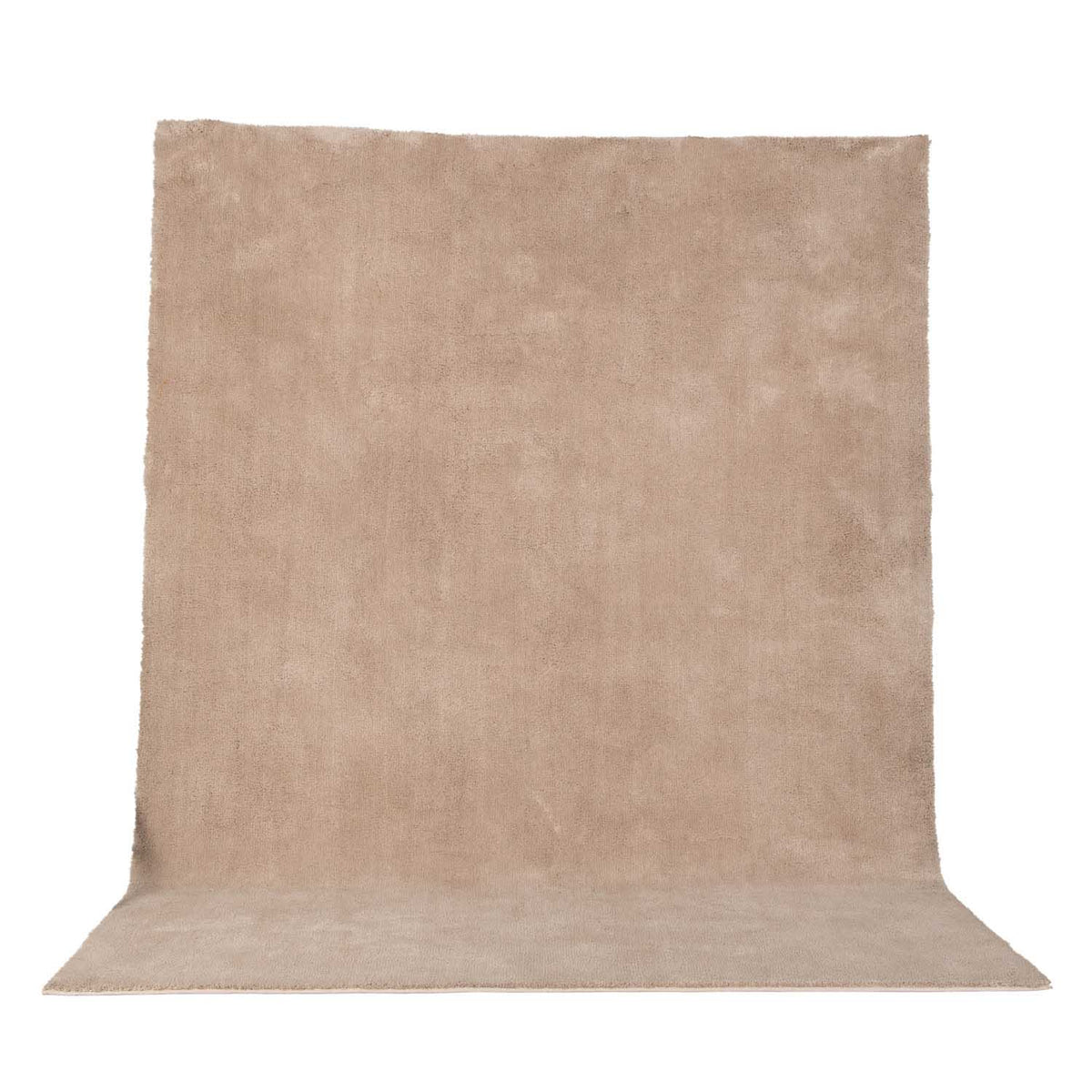 Venture Design Undra gulvtæppe i beige polyester og bomuld, 250x350 cm