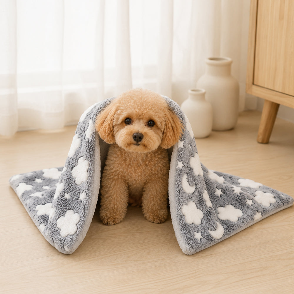 Se Blødt hundetæppe med print - hyggelig hvileplads til hund og kat - 30x50cm ✔ Kæmpe udvalg i Satana - Køb online på udsalg og tilbud lige nu ✔ Billig fragt og hurtig levering - Varenummer: Satana-43932081291342 på lager - Udsalg på Sundhed > Allergica > Store besparelser – op til 77% - Shop over 2.281 kendte brands på udsalg