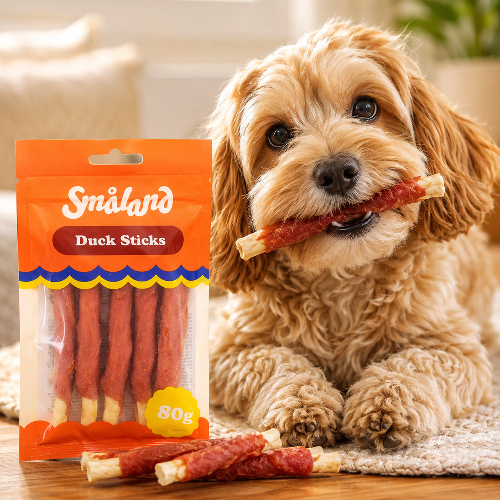 Se Småland Duck Sticks 80g (tyggeben til hunde) ✔ Kæmpe udvalg i Satana - Køb online på udsalg og tilbud lige nu ✔ Billig fragt og hurtig levering - Varenummer: Satana-43423172952142 på lager - Udsalg på Personlig pleje > Cremer > Ansigt Få op til 63% i rabat - Find over 1.798 brands på udsalg
