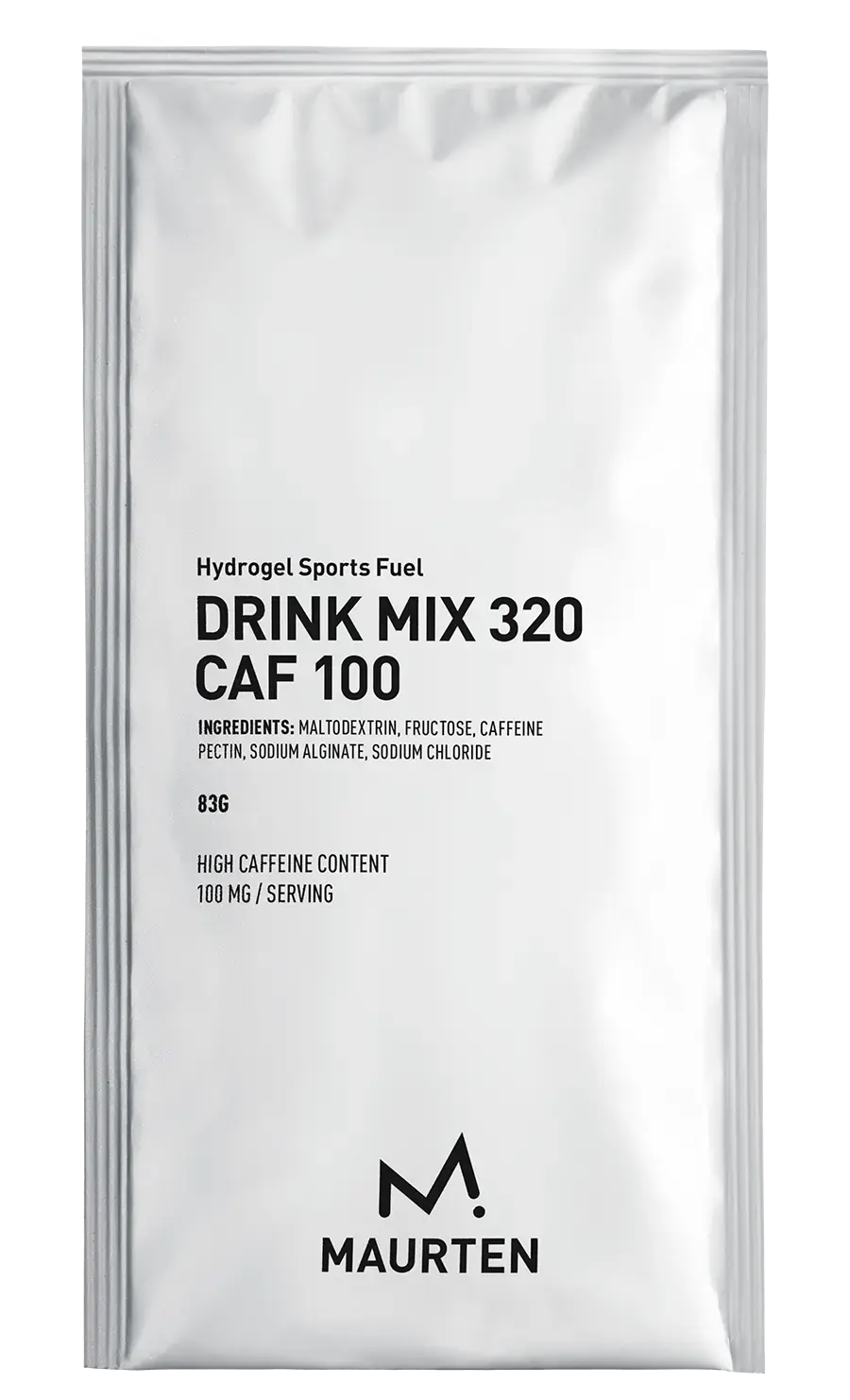 Maurten Drink Mix 320 CAF 100 sportsdrik med koffein, enkelt pakning