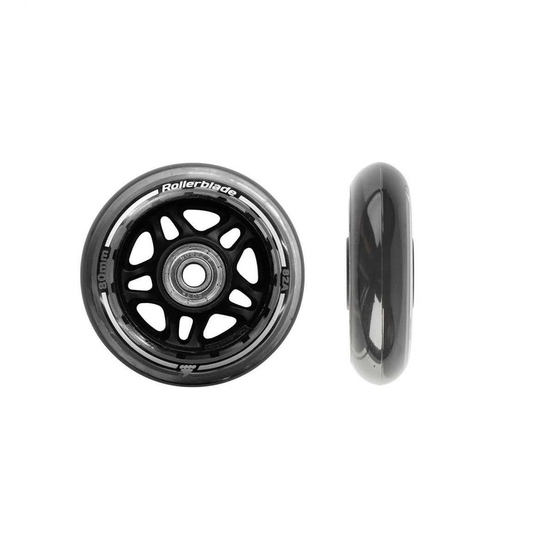 Rollerblade Hjul-kit 80mm/82a + Sg7 - Neutral 8-Pak 80mm