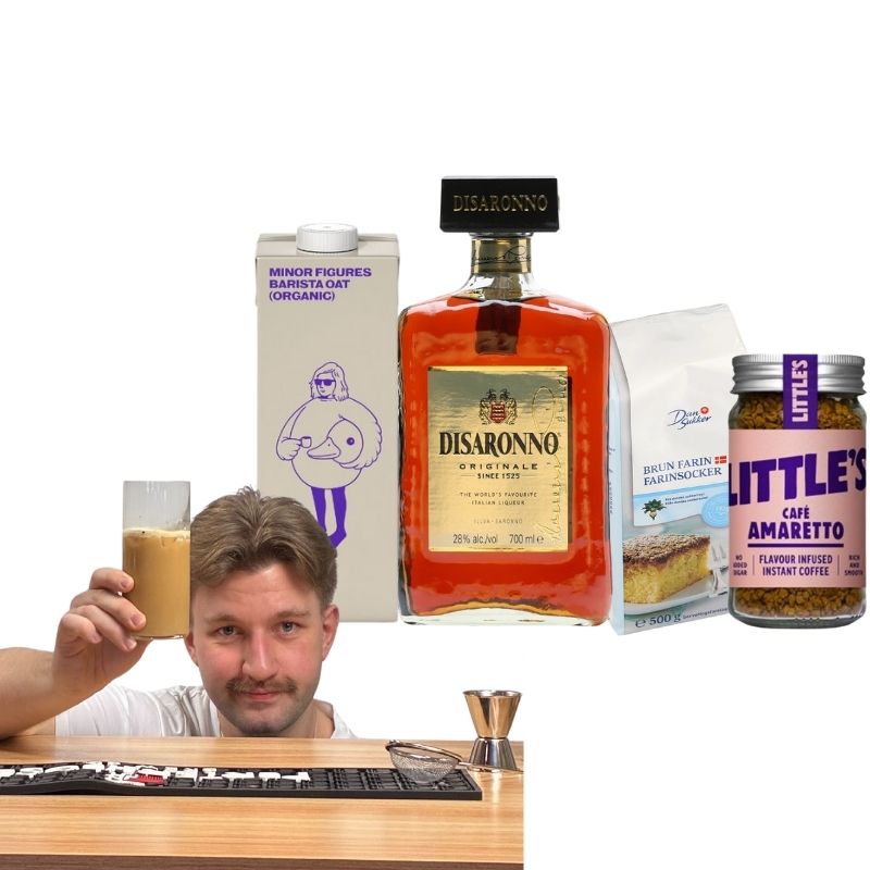 Se Dalgona Amaretto Coffe Cocktail Drinkspakke ✔ Kæmpe udvalg i Bolig Magasin - Køb online på udsalg og tilbud lige nu ✔ Billig fragt og hurtig levering - Varenummer: Barlife-1544347 og på lager - Udsalg på Drikkevarer - Blandingsspiritus - Amaretto Op til 63% rabat - Over 1.329 mærker på online udsalg