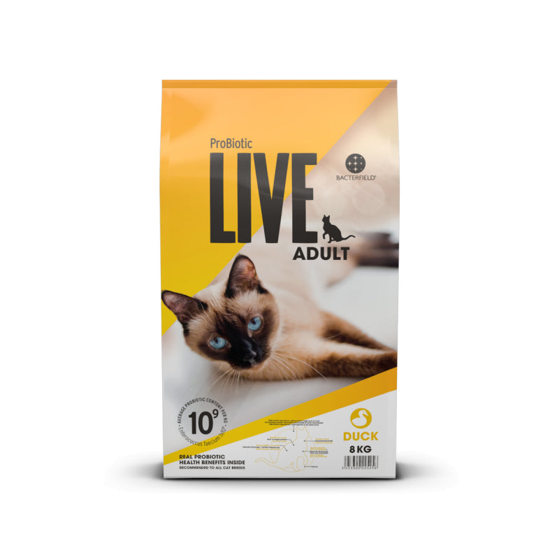Pose ProBiotic LIVE Adult Kat kattemad med and, 2 kg