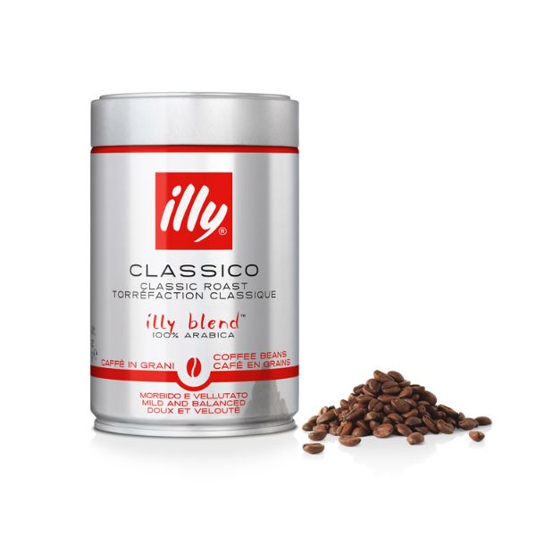 Se Illy Classic Kaffe Hele Bønner 250g ✔ Kæmpe udvalg i Illy - Køb online på udsalg og tilbud lige nu ✔ Billig fragt og hurtig levering - Varenummer: Barlife-1324482 og 8003753900520 på lager - Udsalg på Drikkevarer - Te, Kaffe & Kakao - Kaffebønner Op til 61% rabat - Kendte mærker på udsalg – over 1.329 mærker