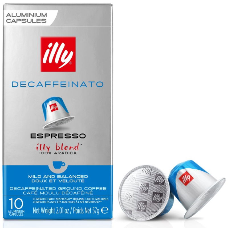 Se Illy Nespresso Decaf Koffeinfri Kapsler 10 Stk. ✔ Kæmpe udvalg i Illy - Køb online på udsalg og tilbud lige nu ✔ Billig fragt og hurtig levering - Varenummer: Barlife-1418714 og 8003753168142 på lager - Udsalg på Drikkevarer - Te, Kaffe & Kakao - Kaffe Kapsler Spar helt op til 57% - Kæmpe udsalg på over 739 mærker