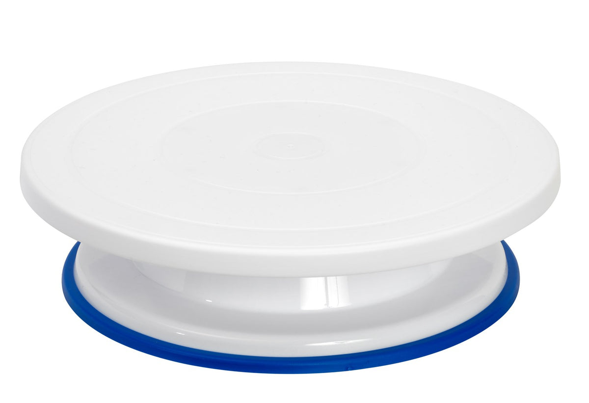 Roterende kageopsats med diameter 27,5 cm og højde 7 cm til pyntning af kager