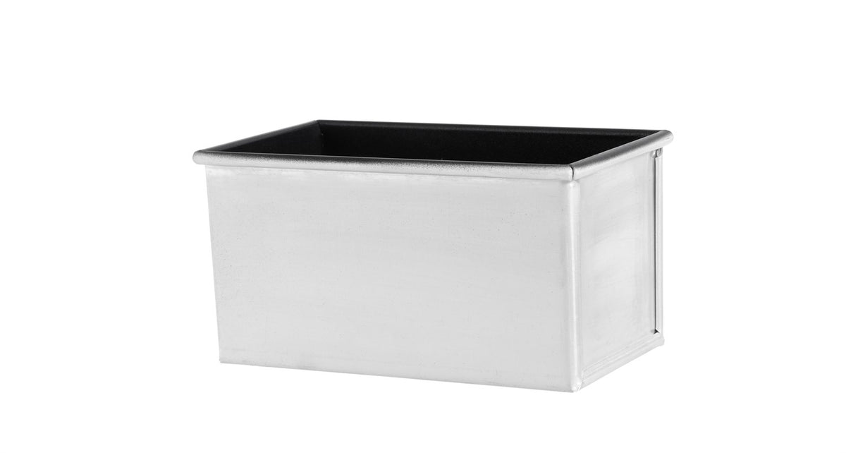 Rugbrødsform i aluminium med non-stick belægning, 18 x 10 x 10 cm
