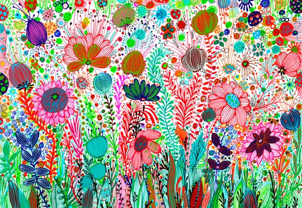 Enjoy puslespil Blooming Wilderness, 1000 brikker