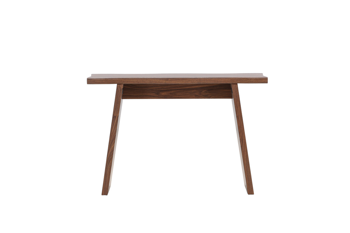 Venture Design Kirkenes rektangulært skrivebord i mocca MDF, 120x40 cm