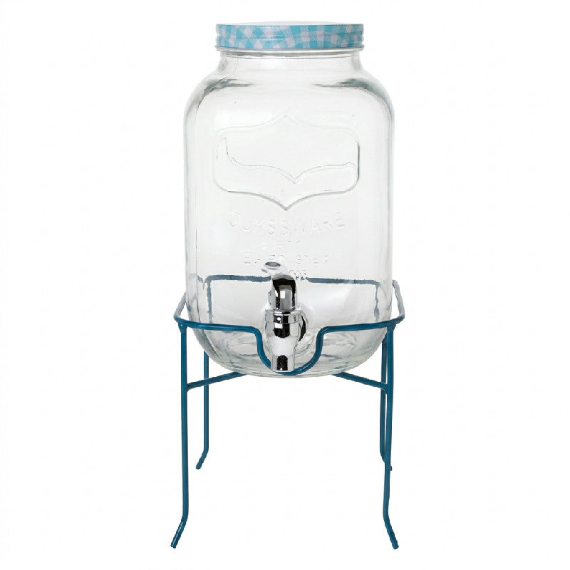 Cosy & Trendy juicedispenser i klart glas med fod, 4,5 liter