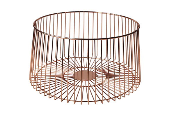 Se Fruit Basket Copper Plated D30xh15.5cm ✔ Kæmpe udvalg i BarLife 2026 - Køb online på udsalg og tilbud lige nu ✔ Meget billig fragt og hurtig levering - Varenummer: Barlife-1554500 og 5400586120805 på lager - Udsalg på Køkken - Køkkenartikler Spar stort – op til 59% - Kæmpe udsalg på over 2.739 mærker